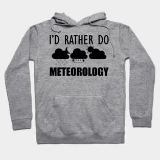 Meteorologist - I'd rather do meteorology Hoodie